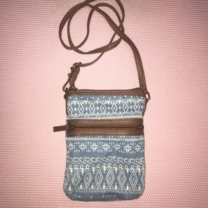 Claire’s Aztec Crossbody Bag